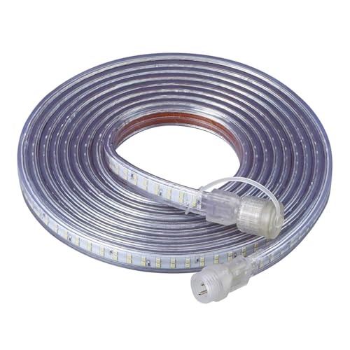 ハタヤ (HATAYA) 照明 LED 連結点灯可能 屋外用 (防雨型) IP55 防塵 防水 IK10 耐衝撃保護 全光束900Lm 長さ5m 二重絶縁 アース不要 屈曲に強い メンテナンス可能 作業灯 ワークライト テープライト 家庭用 業務用 工場用 建設現場 LEDテープライト (片面発光タイプ) LTP-5 単体 ※電源ケーブル付属なし